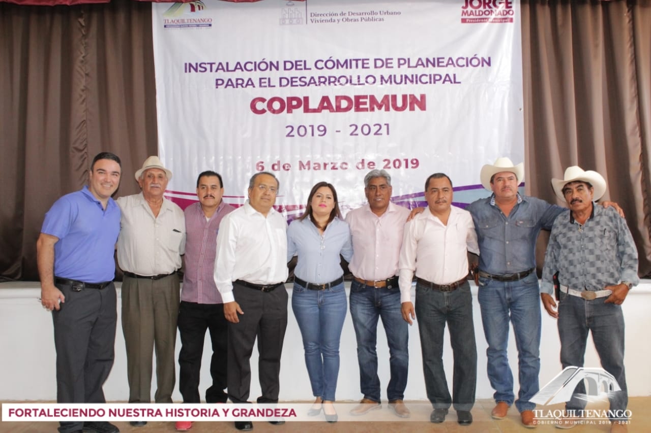 Instalación del Comité de Planeación y Desarrollo Municipal