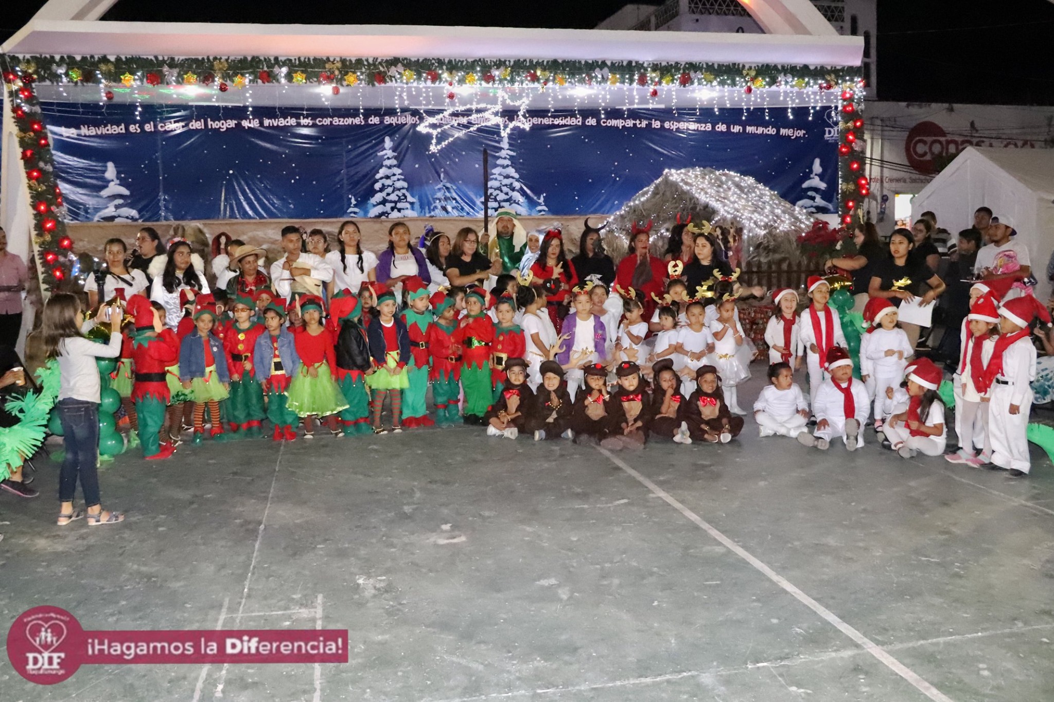 Festival Navideño y Pastorela CAIC DIF