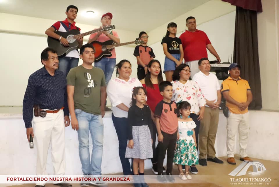 Clausura de cursos del programa cultura comunitaria en Tlaquiltenango